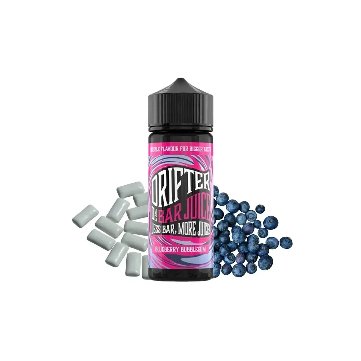 Drifter Bar Juice - Blueberry Bubblegum 100 ml - Shortfill