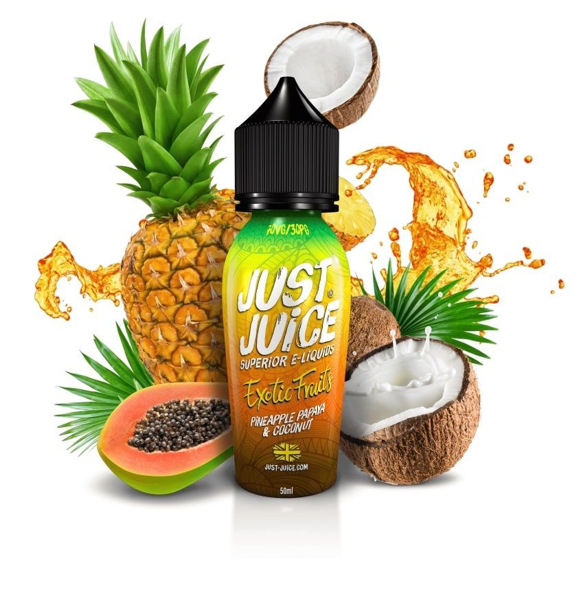 Just Juice - Pineapple Papaya & Coconut - 50 ml Shortfill