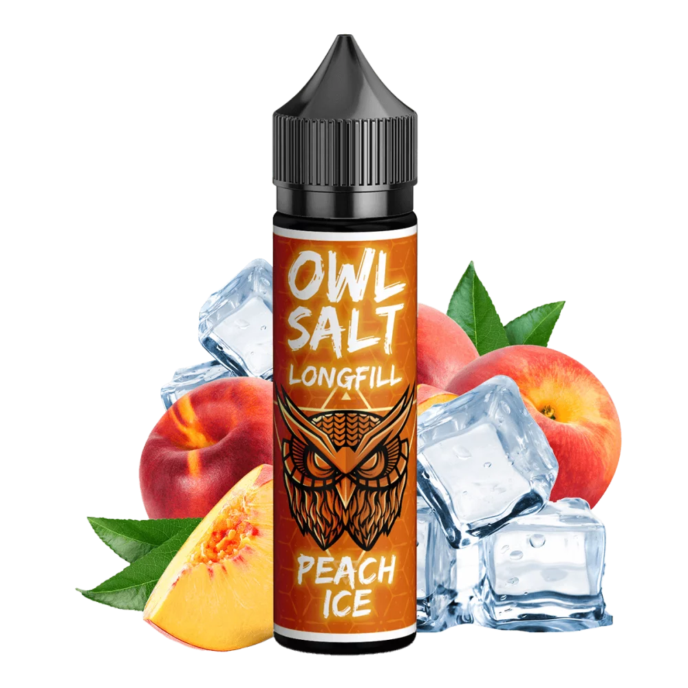 OWL Salt - Peach Ice - Longfill