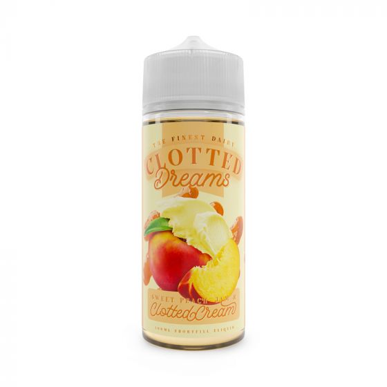 Sweet Peach Jam & Clotted Cream - Clotted Dreams - E-Liquid MHDÜ