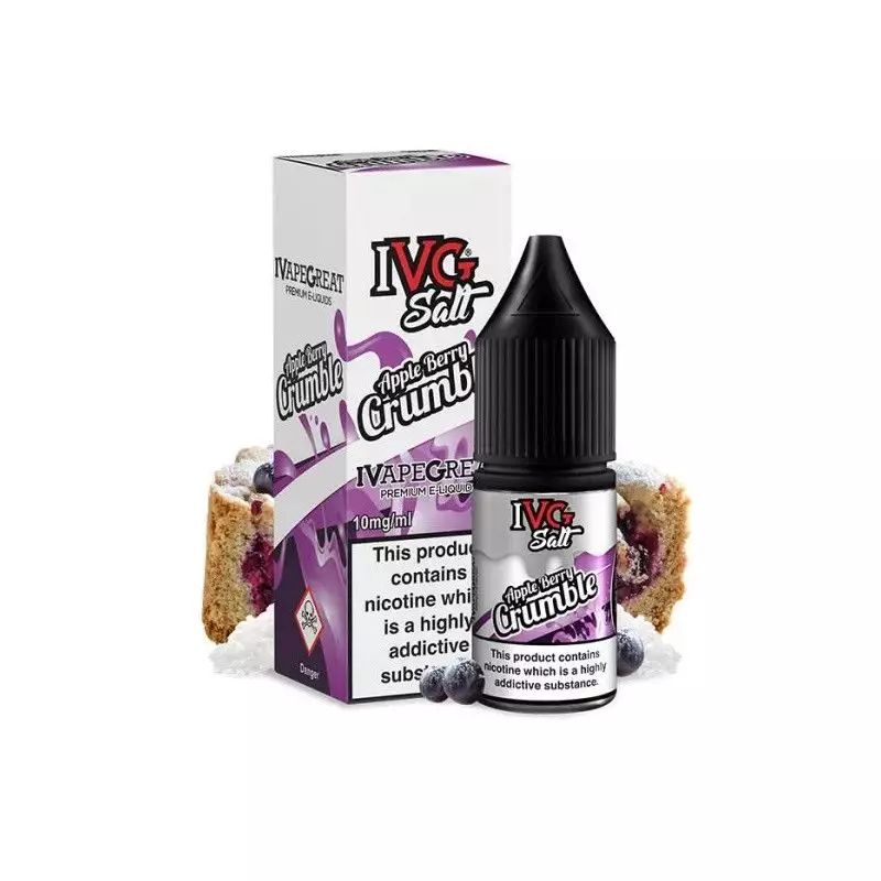 IVG - Apple Berry Crumble - 10ml Liquid (Nik-Salz)