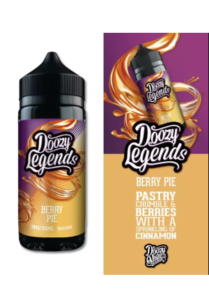 Doozy Legends Berry Pie 100ml E-Liquid Shortfill