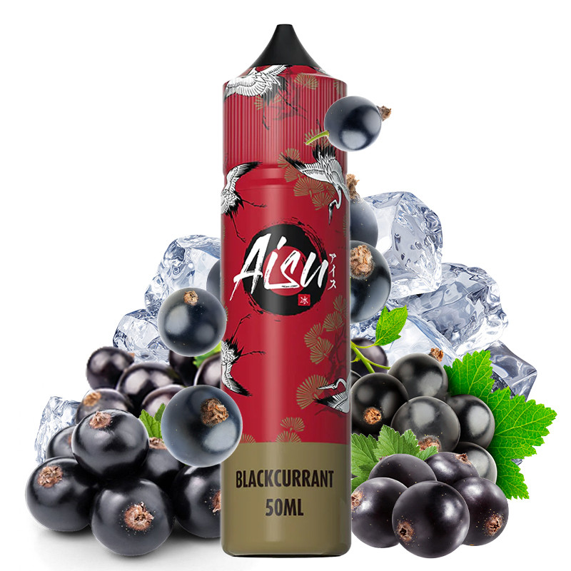 Cassis E-Liquid Blackcurrant 50ml Aisu by Zap! Juice