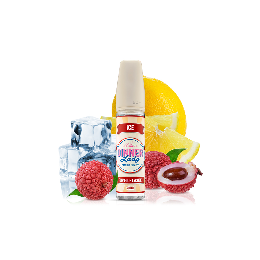 Dinner Lady Flip Flop Lychee 20ml/60ml Longfill