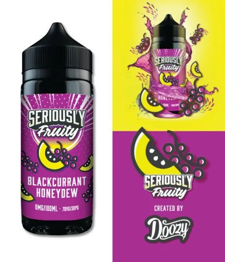 DOOZY VAPE - Seriously Fruity - Blackcurrant Honeydew